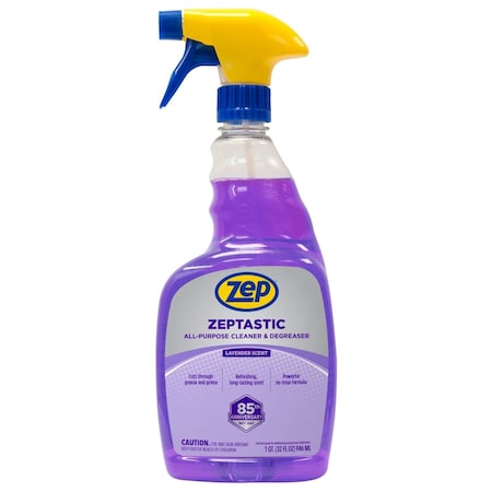 Zep TASTIC LAVENDER ALL PURPOSE, QTS, 12PK 325712