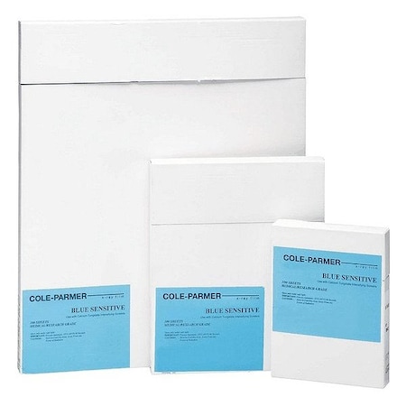 Cole Parmer Blue Sens Autoradiography Film, PK100 2170003