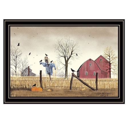 Homeroots After the Harvest Black Framed Wall Art 572037