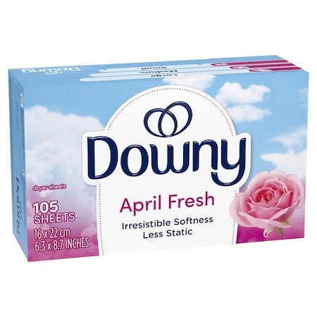 Downy 82329 Fabric Softener Dryer Sheet 82386
