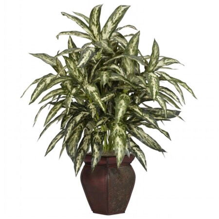 Dare2Decor Aglonema with Decortaive Vase Silk Plant DA664699