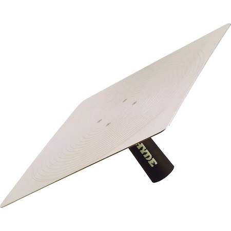 Hyde MAXXGRIP PRO Series 0 Hawk, 13 in L Blade, 13 in W Blade, Aluminum, Rubber Handle 9073