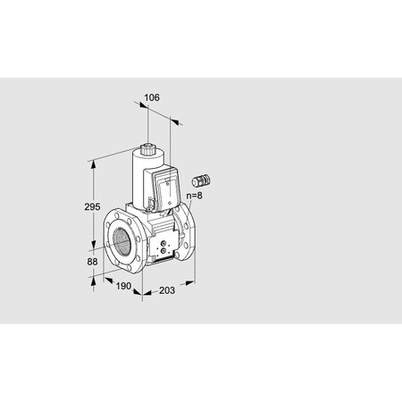 Honeywell Kromschroder VAS780F05NW3B/MP/MP KS88205358