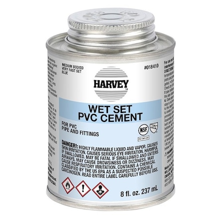 Harvey, Wm H, Co 24 CEMENT 1/2PT RAIN-R-SHINE 018410