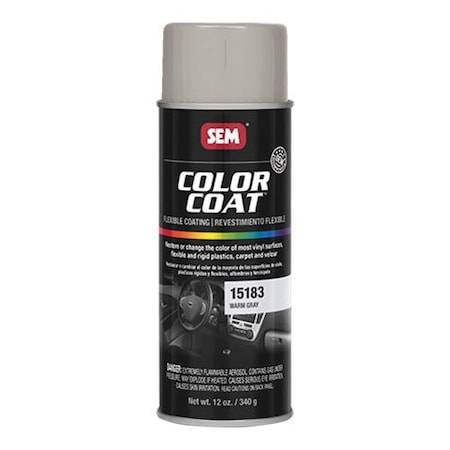Sem Specialty Flexible Coating, 16 oz, Warm Gray, No VOC VOC, 1:10 Mixing, 10 sq-ft Coverage 15183