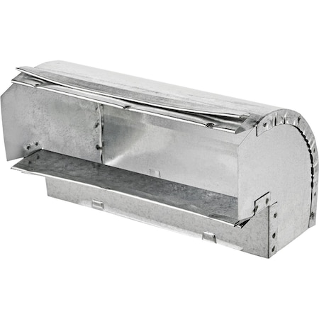 Lambro 3-1/4'' x 10'' Galvanized Steel Short Way 90 Deg. Rectangular Elbow 1020L