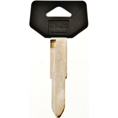 Hy-Ko Automotive Key Blank, Brass/Plastic, Nickel, For: Toyota Vehicle Locks 12005TR33