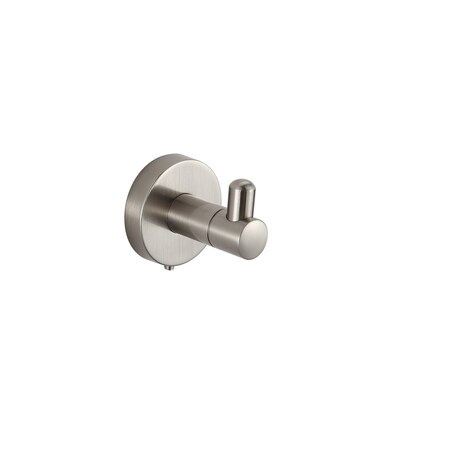 Paradise Bathworks Azure, Robe Hook, Satin Nickel 67228
