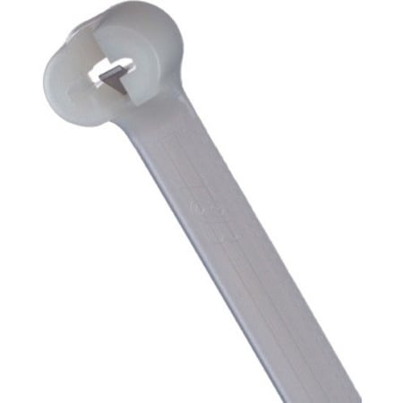Ty-Rap Cable Tie, 8 in L, 2 in Max Bundle Dia., Natural, Nylon 6/6, 18 lb Strength, 1000 PK TY232M
