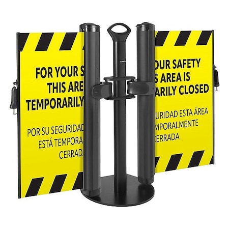 Modus Dual Mobile Stand, Round Flat, Yellow ZP+DPP-Y-IH