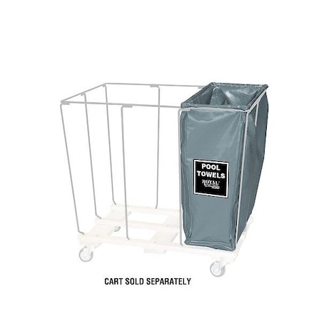 Royal Basket Trucks Drop-In Divider, 12" L, Gray G10-GGX-P3N