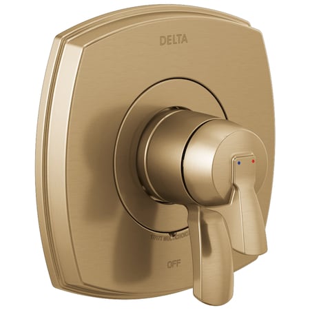 Delta Stryke 17 Series Valve Only Lumicoat Champagne Bronze T17076-CZ-PR