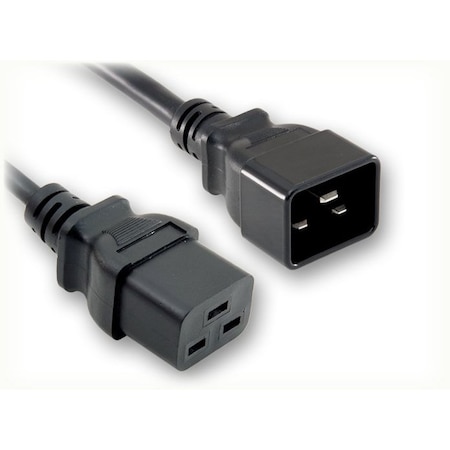 Quail Electronics 8'2 in. 12/3 SJT B N C20 TO C19 5281.098