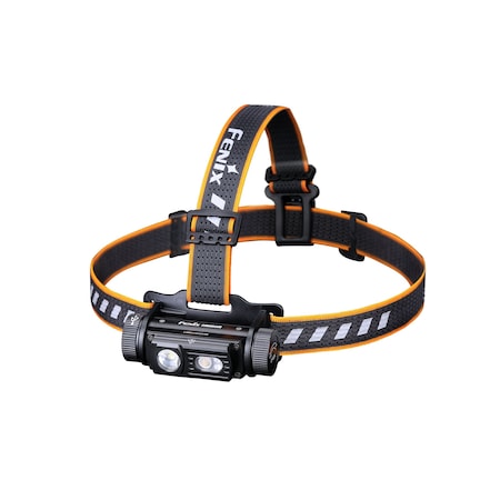 Fenix Lighting Industrial Headlamps, Black, Al, 3 3/8 in L HM60R