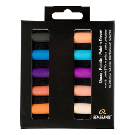 Rembrandt Soft Pastel Micro Sets, 10 Half Sticks, Southwest Desert Palette 31821003
