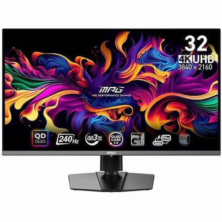 Msi MPG 321URX QD-OLED 32" Class 4K UHD Gaming OLED Monitor - 16:9 - Black MPG321URXQDOLED