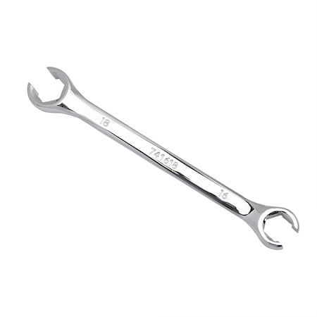 Genius Tools 16 x 18mm Flare Nut Wrench 741618