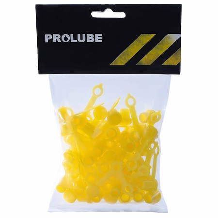 Prolube Grease Fitting Cap, Yellow 46702
