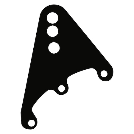 Allstar Performance 3 Hole Upper Link Brackets - Steel, 2PK ALL60150