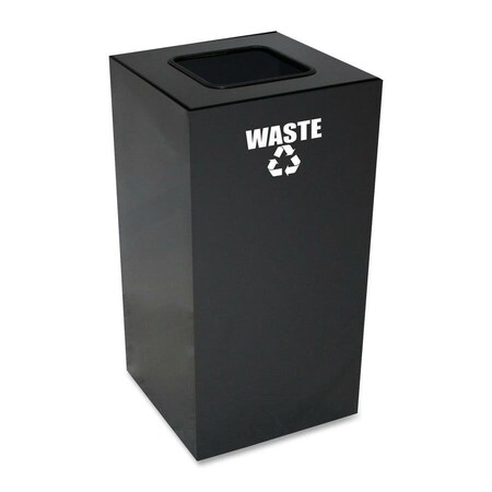 Witt Industries 28 gal Square Charcoal, Metal 28GC03-CB