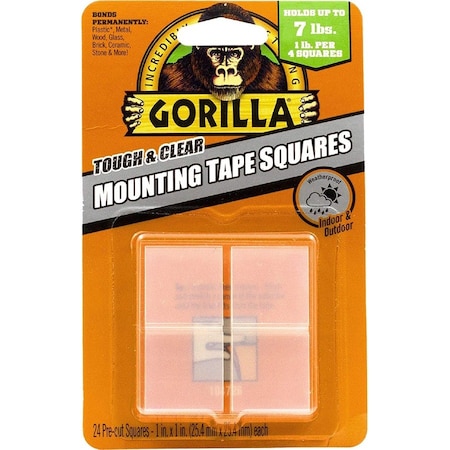 Gorilla Glue Gorilla 1 in. L X 1 in. W Double-Sided Mounting Squares 6067202