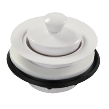 Powerhouse 95095 Strainer With Pop-Stop Stopper, White PO363521