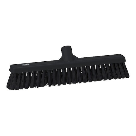 Vikan Broom Head, Black Bristle, Dry Surface 31799