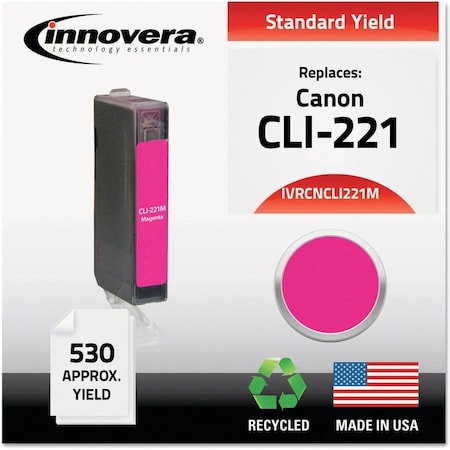Innovera Ink Cartridge, Magenta IVRCNCLI221M