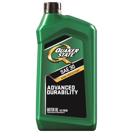 Quaker State Peak Performance SAE 30 4-Cycle Heavy Duty Motor Oil 1 qt 550035190