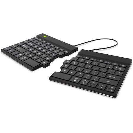 R-Go R-Go ergonomic keyboard, Split Break - QWERTY(US), wireless, black RGOSBUSWLBL