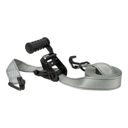 Keeper 12 ft. x 1000 lbs Tie Down Strap, Gray 8872681
