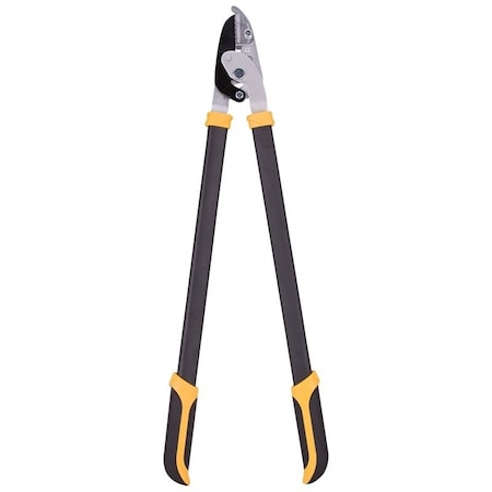 Landscapers Select Anvil Lopper, 1-1/4 in Cutting Capacity, Carbon Steel Blade, Steel Handle, 27 in OAL GL5096