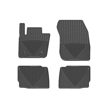 Weathertech Black, Front and Rear All Weather Floor Mats W295-W313