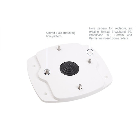 Seaview Direct Mount Adapter Plate For Simrad Halo Radars SEAVIEW/ADAHALO2