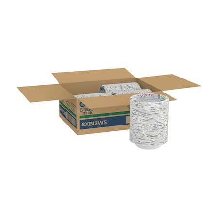 Dixie Disposable Bowl, 12 fl. oz., Paper, Pathways, PK500 SXB12WS