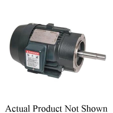 Toshiba EQP AC Motor 7.5HP 575VAC 60Hz 3Ph 3600RPM TEFC 213JP Y752SDJC41P-P