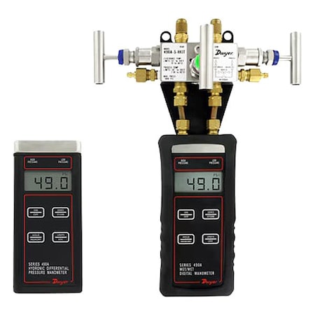 Dwyer Instruments Manometer 490A-5-NIST