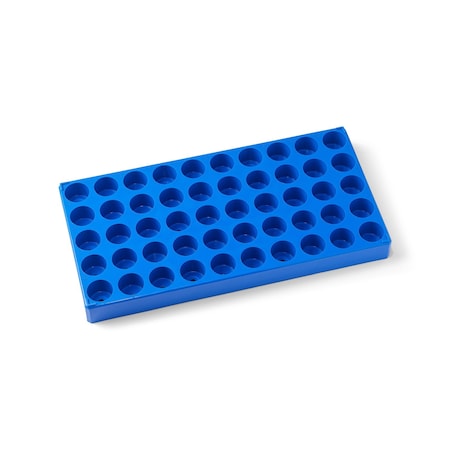 United Scientific Rack for scintillation vials, PP, rack for 50 vials of 20 mL UNSCVRK20