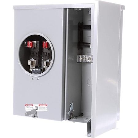 Siemens Meter Socket and Main Breaker Load Center 200 amps 120/240 V 2 space 2 circuits Plug-In MM0202B1200