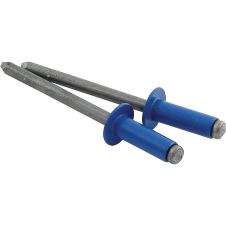 Allstar Performance Small Head Rivet, Chevron Blue, 250PK ALL18134