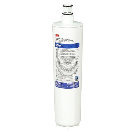 3M Filtration Quick-ConnectFilter, 1.7gpm, 31/4inDia HF35