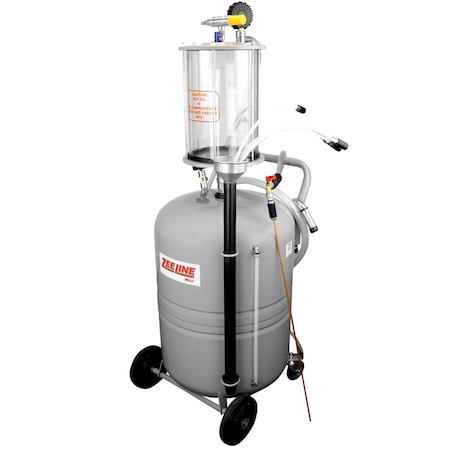 Zeeline Professional Fluid Evacuator with Measuring Bowl, 21Gallon ZE21EVB
