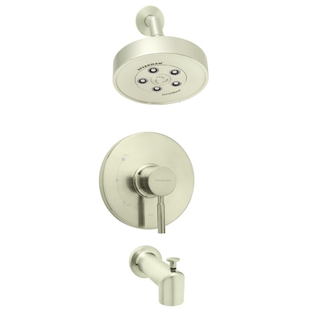 Speakman Trim, Shower, and Tub Combination (Valve Not included), 2.0 GPM, Brushed Nickel SLV-1030-BN-E2