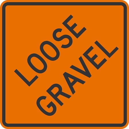 Lyle W8-7, Loose Gravel, 30x30, High Intensity Prismatic, Orange G-15360-HI_30x30