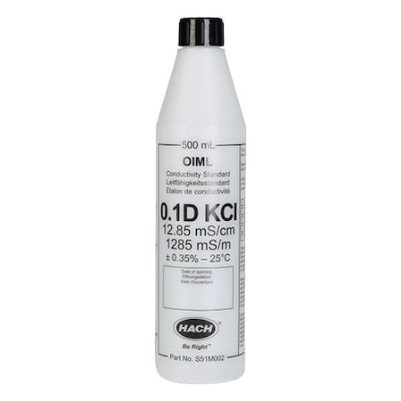 Hach Conductivity Standard Solution, 500 mL S51M002