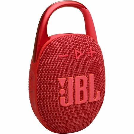 Jbl Portable Speaker with Bluetooth, built-in battery, waterproof and dustproof feature JBLCLIP5REDAM