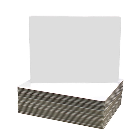Flipside 9 x 12 Two Sided Magnetic Dry Erase/Magnetic Dry Erase Board, 48PK 10077-48