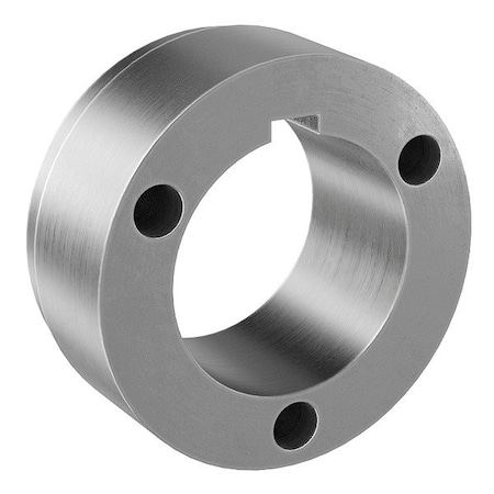 Zoro Select Weld-On Hub, Bolt Size 3/8-16", Keyed HQ1