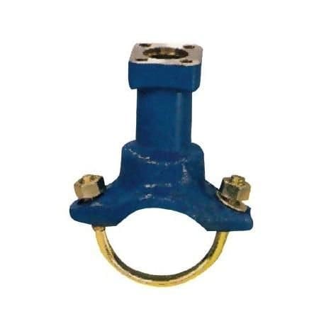 Omega Sensor Installation Fitting for Insertion Type Paddle Wheel Flow Meter, 6 ", Saddle, PVC 40 & 80, 1 FP-5360S
