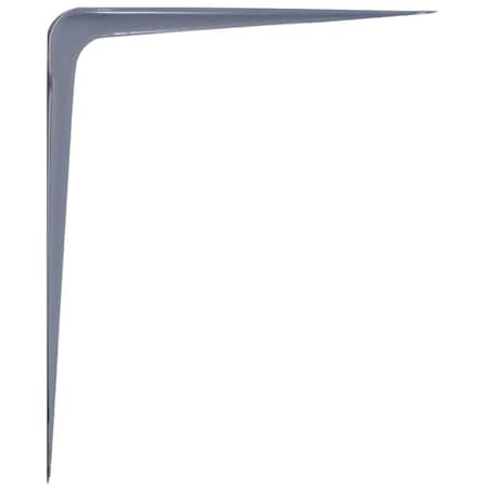 Cool Kitchen Flagged, Gray Shelf Bracket, 10 x 12 in., 2PK CO1638715